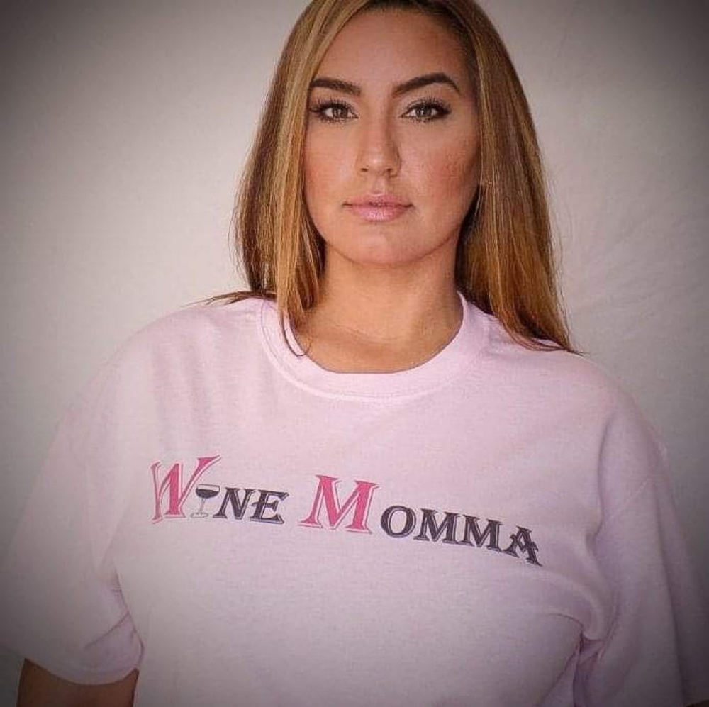 Wine Momma (R) Plain T- Shirt